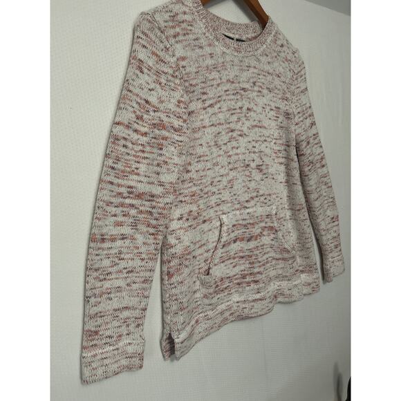 Preswick & Moore Multicolor Crew Neck Long Sleeve Front Pocket Sweater Size M - Picture 4 of 9